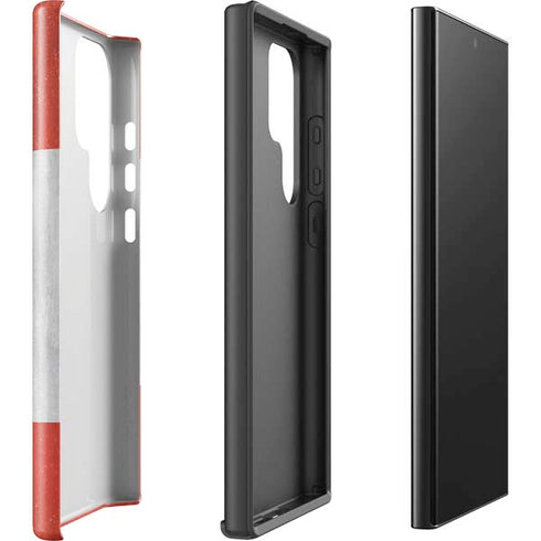 Canada Flag Distressed Galaxy S25 Ultra Impact Case